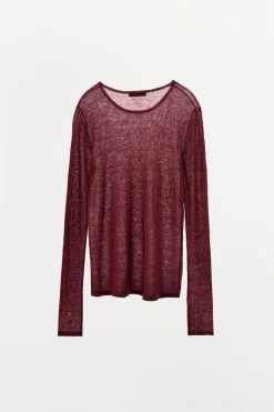 Best CAMISETA LANA 100% Mujer Lenceria