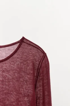 Best CAMISETA LANA 100% Mujer Lenceria