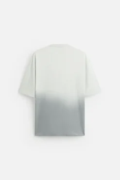 Fashion CAMISETA LAVADA TEXTOS Hombre Camisetas