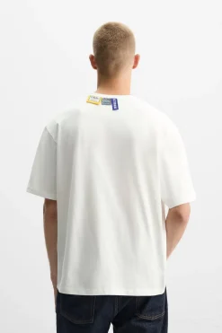 Sale CAMISETA LAVADA TEXTOS Hombre Camisetas