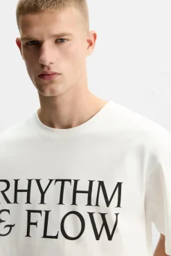 Sale CAMISETA LAVADA TEXTOS Hombre Camisetas