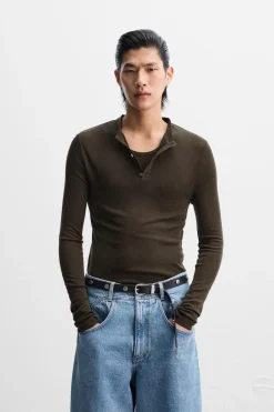 Sale CAMISETA LIGERA LANA X NANUSHKA Hombre Camisetas