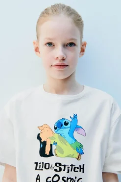 Niños ZARA 6 - 14 Años·Camisetas<CAMISETA LILO & STITCH © DISNEY