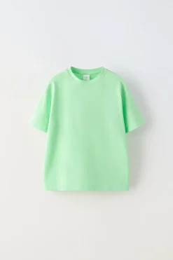 Niños ZARA 6 - 14 Años·Camisetas<CAMISETA LISA