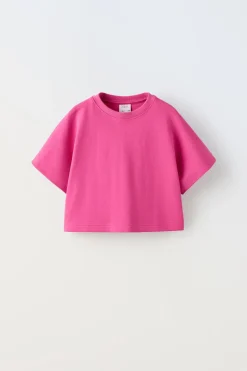 Niños ZARA 6 - 14 Años·Camisetas|6 - 14 Años·Deporte / Jogging<CAMISETA LISA