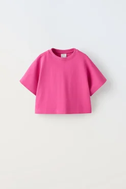 Niños ZARA 6 - 14 Años·Camisetas|6 - 14 Años·Deporte / Jogging<CAMISETA LISA