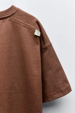 Niños ZARA 6 - 14 Años·Camisetas<CAMISETA LISA HEAVY WEIGHT