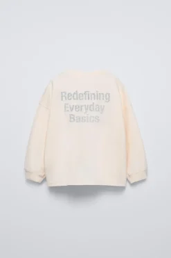 Niños ZARA 1½ - 6 Años·Camisetas|6 - 18 Meses·Camisetas<CAMISETA LOGO TEXTO