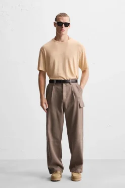 Fashion CAMISETA LYOCELL - LINO Hombre Camisetas