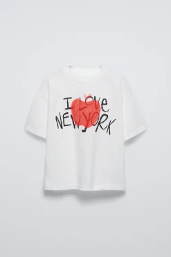 Niños ZARA 6 - 14 Años·Camisetas|6 - 14 Años·Camisetas<CAMISETA MANZANA NUEVA YORK