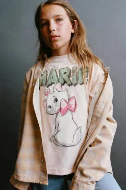 Niños ZARA 6 - 14 Años·Camisetas<CAMISETA MARIE © DISNEY