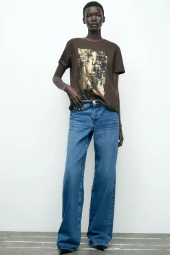 Online CAMISETA METALIZADA Mujer Camisetas