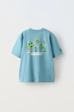 Niños ZARA 6 - 14 Años·Camisetas<CAMISETA MINECRAFT © MOJANG AB. ™