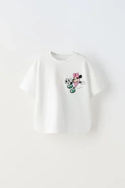 Niños ZARA 1½ - 6 Años·Camisetas|1½ - 6 Años·Total Look<CAMISETA MINNIE MOUSE SPORTY © DISNEY