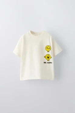 Niños ZARA 1½ - 6 Años·Camisetas|1½ - 6 Años·Licencias<CAMISETA MR. MEN HAPPY ™ LITTLE MISS ™