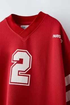 Niños ZARA 6 - 14 Años·Camisetas<CAMISETA NÚMERO PARIS