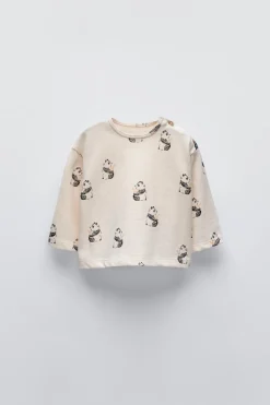 Niños ZARA 6 - 18 Meses·Camisetas|6 - 18 Meses·Camisas<CAMISETA OSOS PANDA
