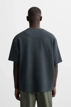 Best CAMISETA OVERSIZE FIT ESTRUCTURA Hombre Camisetas