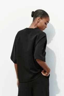 Online CAMISETA OVERSIZE INTERLOCK Mujer Sudaderas / Joggers