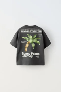 Niños ZARA 1½ - 6 Años·Camisetas|6 - 18 Meses·Camisetas<CAMISETA PALMERA