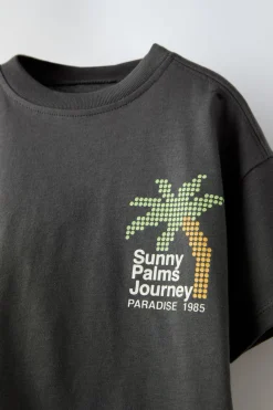 Niños ZARA 1½ - 6 Años·Camisetas|6 - 18 Meses·Camisetas<CAMISETA PALMERA