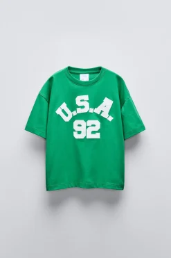 Niños ZARA 6 - 14 Años·Camisetas<CAMISETA PARCHE