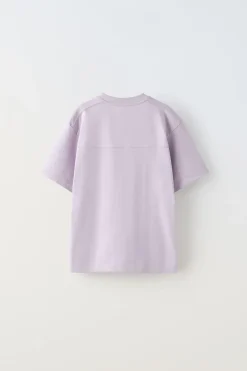 Niños ZARA 6 - 14 Años·Camisetas<CAMISETA PARCHE BORDADO