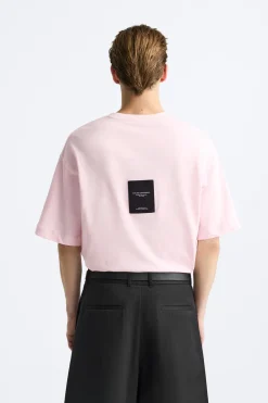 Sale CAMISETA PARCHE COMBINADO Hombre Camisetas