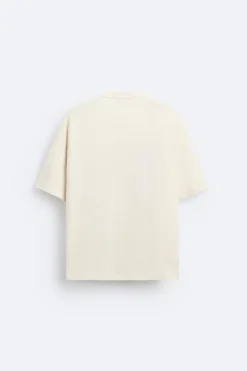 Fashion CAMISETA PARCHE COMBINADO Hombre Camisetas