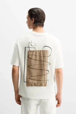 Best CAMISETA PARCHE COMBINADO Hombre Camisetas