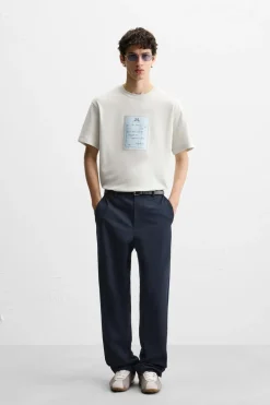 Best CAMISETA PARCHE COMBINADO Hombre Camisetas