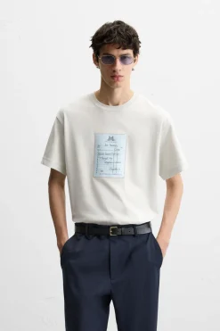 Best CAMISETA PARCHE COMBINADO Hombre Camisetas