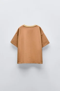 Niños ZARA 1½ - 6 Años·Camisetas|1½ - 6 Años·Camisetas<CAMISETA PEZ BORDADOS