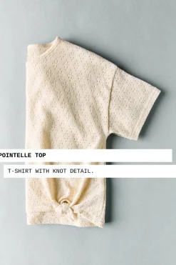 Niños ZARA 1½ - 6 Años·Camisetas|6 - 18 Meses·Camisetas<CAMISETA POINTELLE NUDO