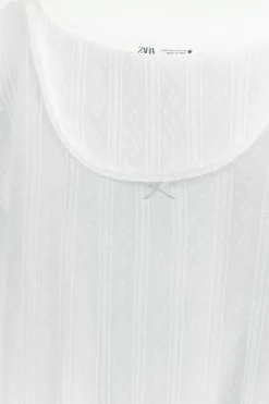 Fashion CAMISETA POINTELLE PUNTILLA Mujer Camisas / Blusas|Lenceria