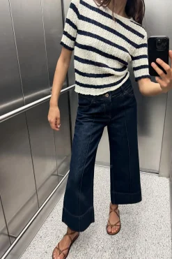 Discount CAMISETA POINTELLE PUNTO CORTADO Mujer Tops / Bodies