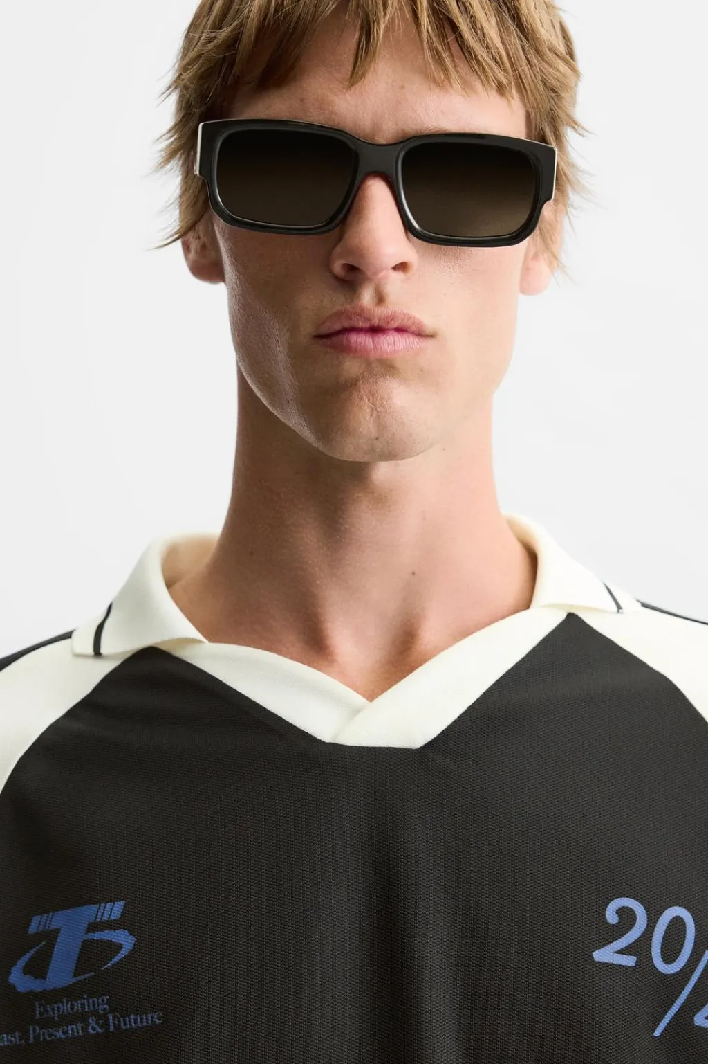 Online CAMISETA POLO COLOR BLOCK TEXTOS Hombre Camisetas|Polos