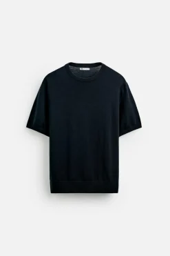 Best CAMISETA PUNTO 100% LANA LIMITED EDITION Hombre Jerséis / Chaquetas|Camisetas