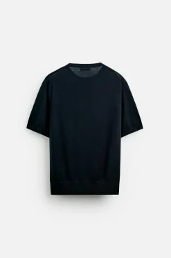 Best CAMISETA PUNTO 100% LANA LIMITED EDITION Hombre Jerséis / Chaquetas|Camisetas