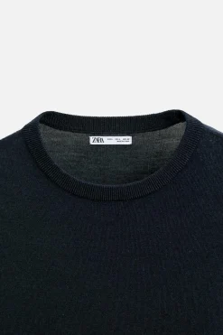 Best CAMISETA PUNTO 100% LANA LIMITED EDITION Hombre Jerséis / Chaquetas|Camisetas