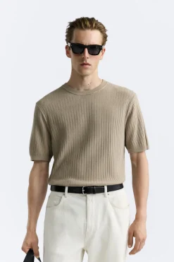 Best CAMISETA PUNTO CANALÉ Hombre Jerséis / Chaquetas