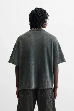 Outlet CAMISETA PUNTO ESTAMPADO Hombre Jerséis / Chaquetas|Camisetas