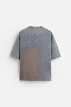 Sale CAMISETA PUNTO ESTAMPADO ABSTRACTO Hombre Jerséis / Chaquetas|Camisetas