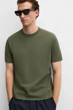 Best CAMISETA PUNTO ESTRUCTURA Hombre Jerséis / Chaquetas|Camisetas