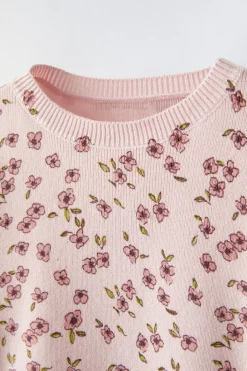 Niños ZARA 1½ - 6 Años·Punto|1½ - 6 Años·Camisetas<CAMISETA PUNTO FLORES