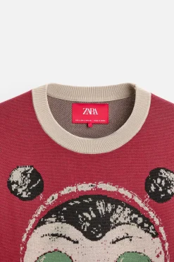 New CAMISETA PUNTO JACQUARD CARA X HARRY LAMBERT Hombre Jerséis / Chaquetas|Camisetas