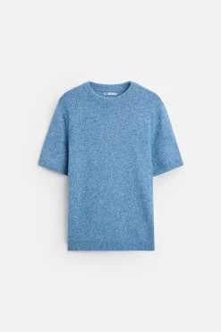 Sale CAMISETA PUNTO JACQUARD IRREGULAR Hombre Jerséis / Chaquetas|Camisetas