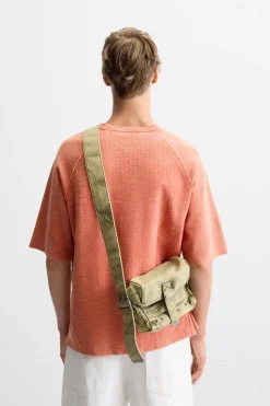 New CAMISETA PUNTO LAVADO Hombre Jerséis / Chaquetas|Camisetas