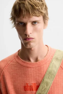 New CAMISETA PUNTO LAVADO Hombre Jerséis / Chaquetas|Camisetas