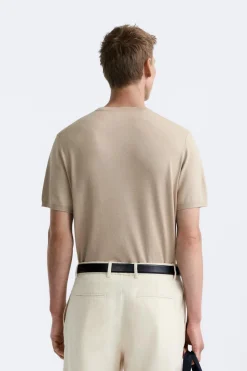 Best CAMISETA PUNTO MEZCLA VISCOSA Hombre Jerséis / Chaquetas|Camisetas